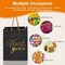 20 Pcs Black and Gold Gift Bags with Handles - Medium Size Thank You Bags Bulk for Weddings